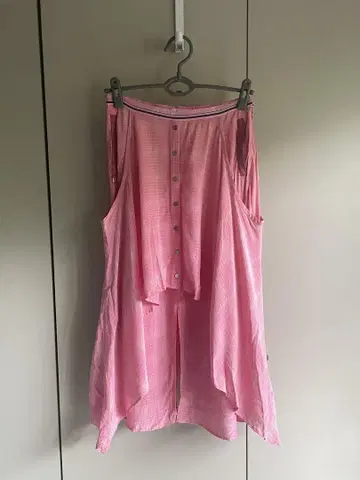 아카네우츠노미야 핑크 플레어 스커트 38