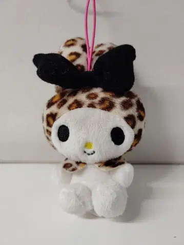 산리오 마이멜로디 레오파드 무늬 봉제 인형