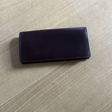 버건디 가죽 장지갑 코코마이스터
