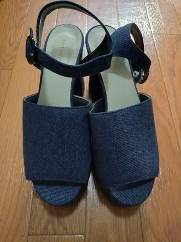 ESPERANZA 데님 샌들 미사용품 L