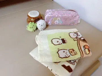 스미코구라시 타월과 파우치 세트