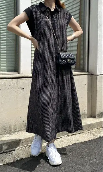 아가우드 agawd DOUDOU 슬리브리스 원피스