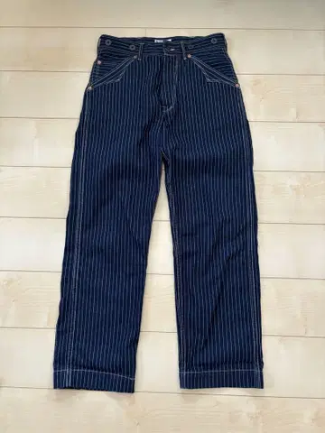 schott 히코리 데님 팬츠 사이즈 30 인디고