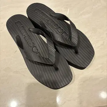 론 헤르만 별주 슬리퍼 플랫폼 샌들 36