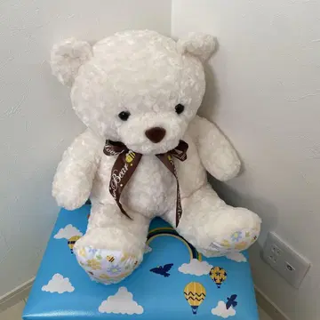 화이트 곰 봉제 인형