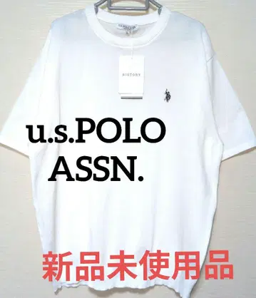 u.s.POLO ASSN. 원 포인트 니트 티셔츠