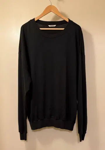 AURALEE 24AW 슈퍼 하이 게이지 맨투맨 5