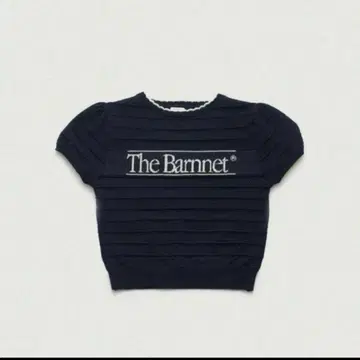 [즉시 구매 가능] The Barnnet 자넷 네이비 로고 셔츠 한국