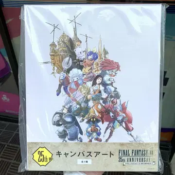 FINAL FANTASY IX 25주년 기념 캔버스 아트