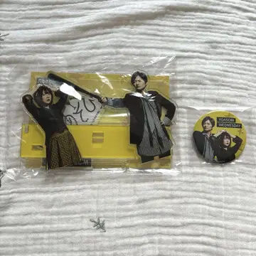 성우와 밤 놀이 시모노 우치다 아크릴 스탠드 캔뱃지