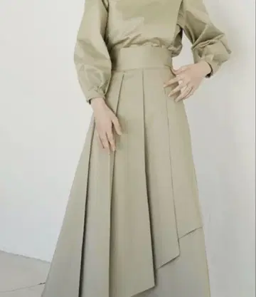 foufou 트렌치 스커트