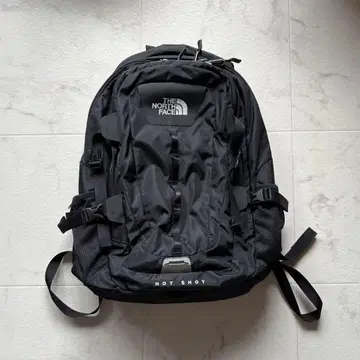 노스페이스 핫 샷 블랙 백팩