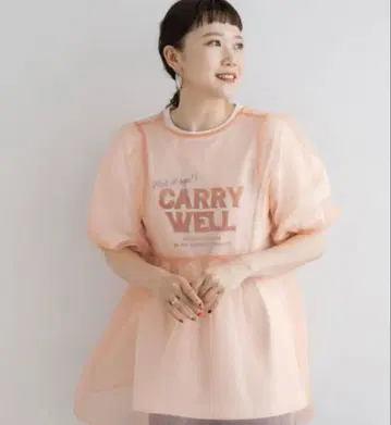 LOWRYS FARM 오간자 튜닉 새상품급