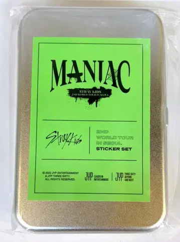 StrayKids 2022 MANIAC in SEOUL 스티커 세트