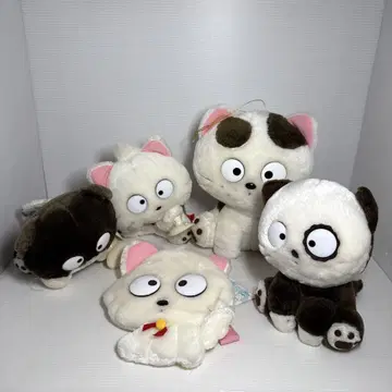 타마와 프렌즈 당시의 봉제 인형 5종 세트