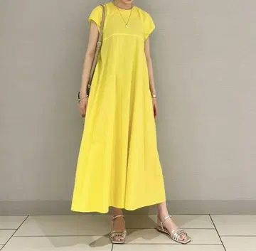 Ballsey 보르지 프로세스 코튼 A 라인 원피스 36