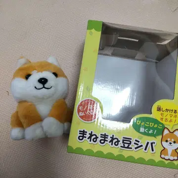 마네마네 콩 시바 봉제 인형