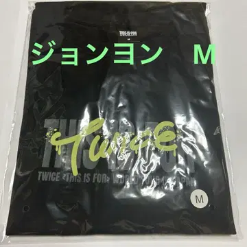 TWICE 팝업 라이브 티셔츠 정연 M 사이즈