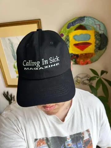 Calling In Sick MAGAZINE 캡