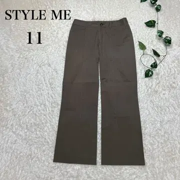 STYLE ME 스타일 미 캐주얼 팬츠 여성용 카키 그린 컬러 11