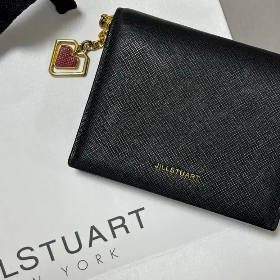 JILLSTUART | 질스튜어트 Jillstuart Black Cowhide Red Color