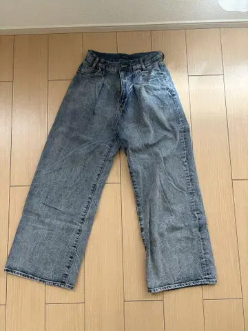 JEANASIS 턱 와이드 팬츠