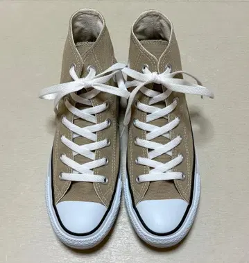 컨버스 올스타 베이지 HI 24cm