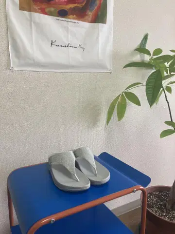 핏플랍 그레이 플립플랍