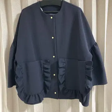 yori 포켓 프릴 자켓