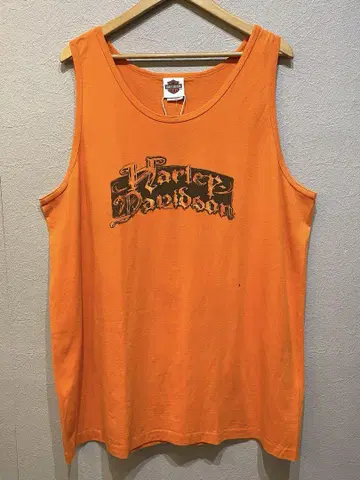 00s USA제 Harley 탱크탑 양면 프린트 2XL 사이즈