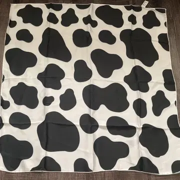 소 패턴 카우 패턴 cow 패턴 cow 스카프 scarf 소 송치