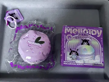 Mellojoy 스퀴즈 신비한 마카롱 시리즈 피치 크림