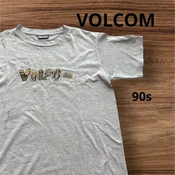 90s VOLCOM 빈티지 티셔츠 그레이 M