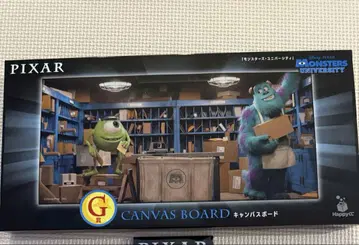 PIXAR 몬스터 주식회사 캔버스 보드 해피 복권 G상