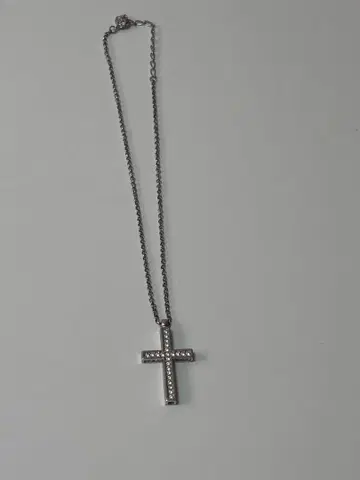 스와로브스키 SWAROVSKI 목걸이 크로스 십자가