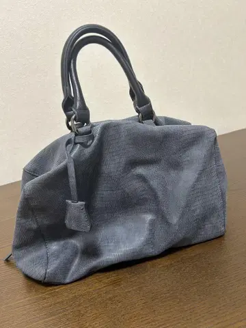 그레이 핸드백 지퍼