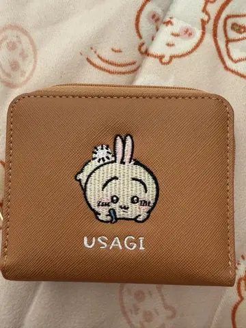 치이카와 시마무라 두겹 지갑 토끼