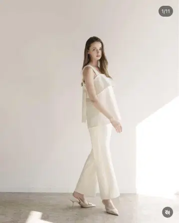 CARLA 카를라 비락 탑 화이트 택 포함 새상품