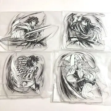 귀멸의 칼날 C105 막간 그림 WEBSHOP 복권 원화 아크릴 스탠드