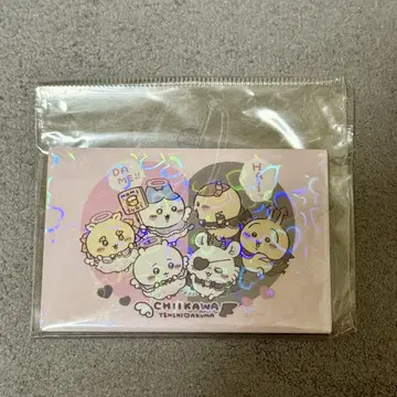 치이카와 (먼작귀) 천사와 악마 홀로그램 스퀘어 마그넷 하트