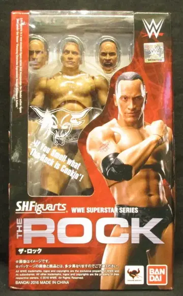 반다이 S.H.Figuarts WWE 더 락
