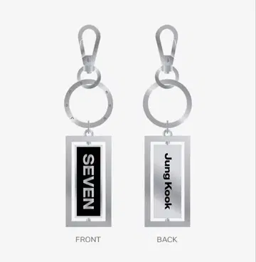 공식 SEVEN Jung Kook 키링 키링