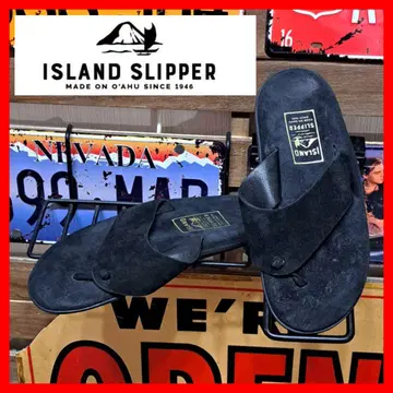 ISLAND SLIPPER 아일랜드 슬리퍼 스웨이드 가죽 비치 샌들