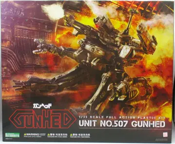 코토부키야 1/35 스케일 풀 액션 플라스틱 키트 건 헤드 1/35