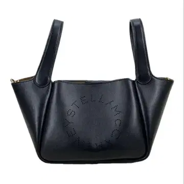 STELLAMcCARTNEY 스텔라 더블 탑 핸들 펀칭 로고