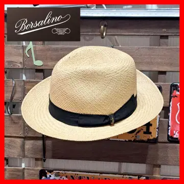 Borsalino 볼사리노 중절모 파나마 모자 58 이탈리아제