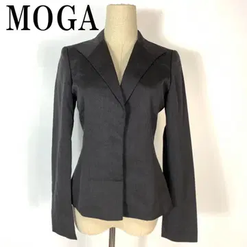 MOGA 모가 실크 캐주얼 테일러드 자켓 그레이 2 B3732