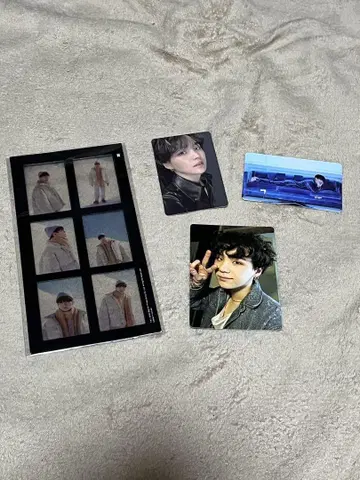 BTS SUGA 트레이딩 카드 클리어 사진