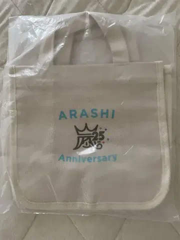아라시 25주년 기념 토트백