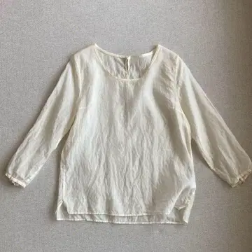 MARGARET HOWELL 코튼 실크 블라우스